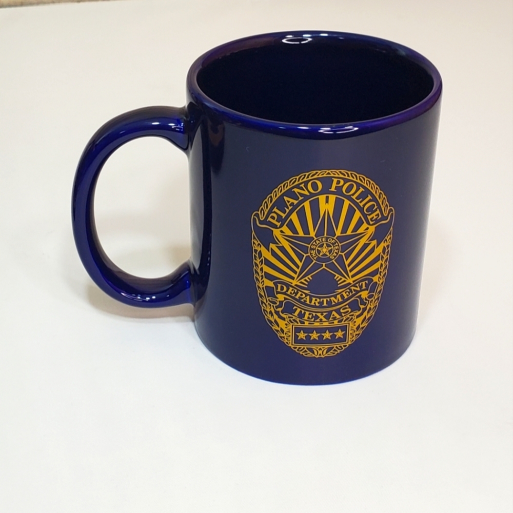 Plano Texas Police Department coffee mug